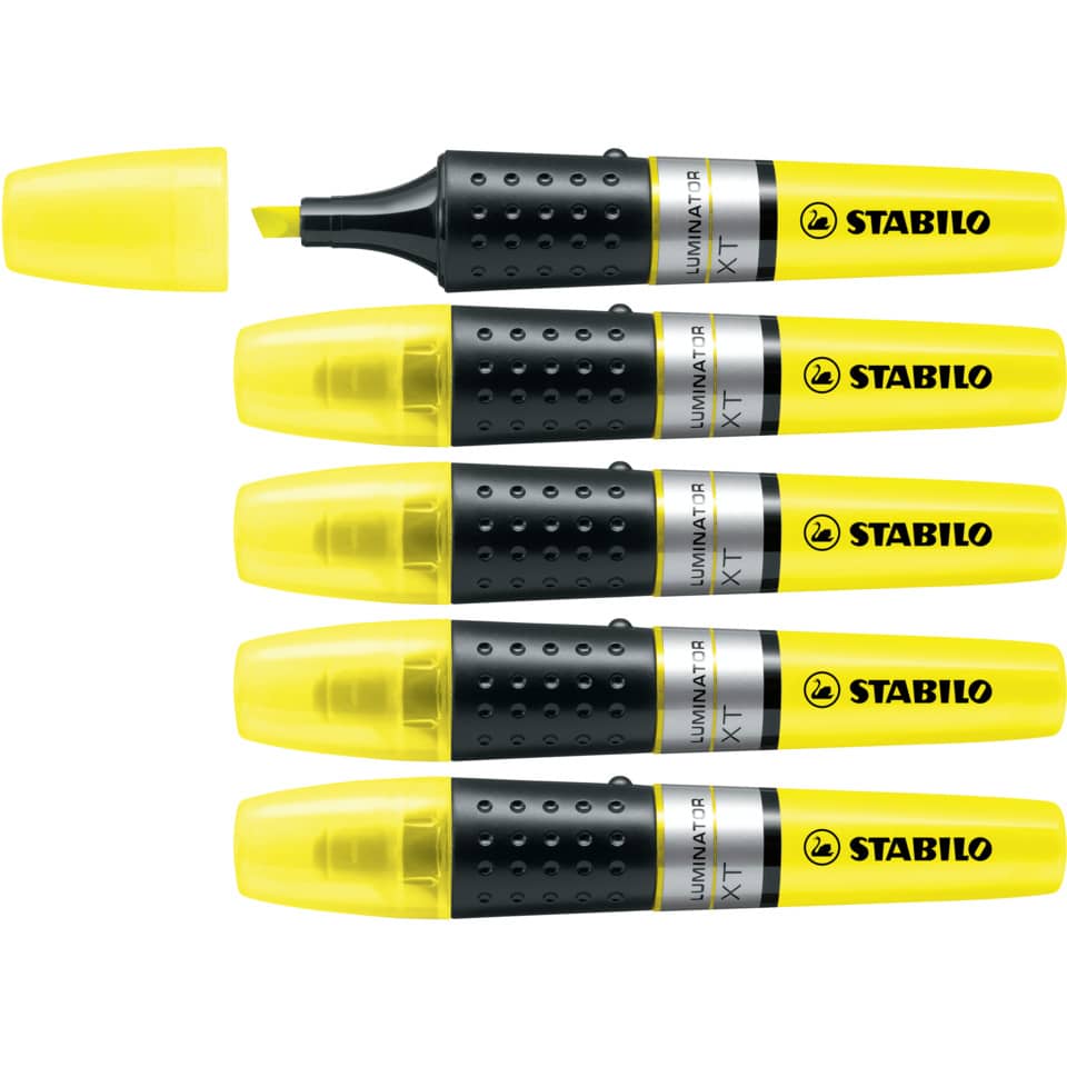 Evidenziatore Stabilo Luminator 2-5 mm giallo 71/24