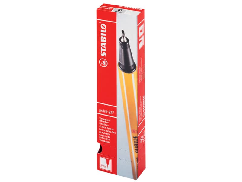 Fineliner Stabilo Point 88® 0,4 mm  blu oltremare - 88/32