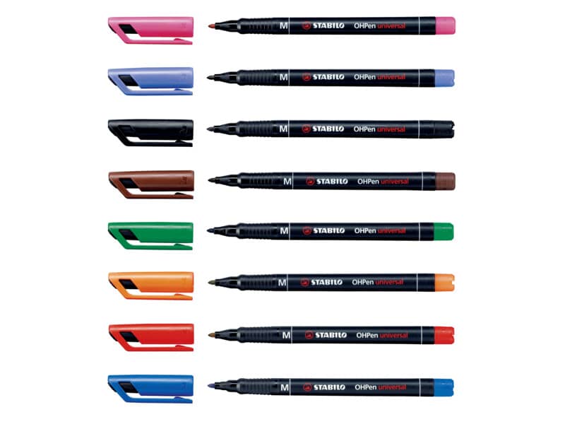Penna Stabilo OHPen universal Medio (M) 1 mm verde 843/36