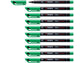 Penna Stabilo OHPen universal Medio (M) 1 mm verde 843/36