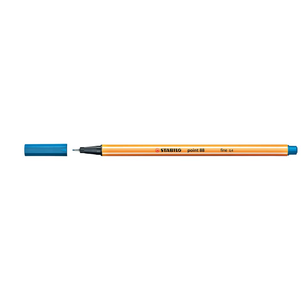 Fineliner Stabilo Point 88® 0,4 mm  blu oltremare - 88/32