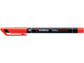 Penna Stabilo OHPen universal Medio (M) 1 mm rosso 843/40