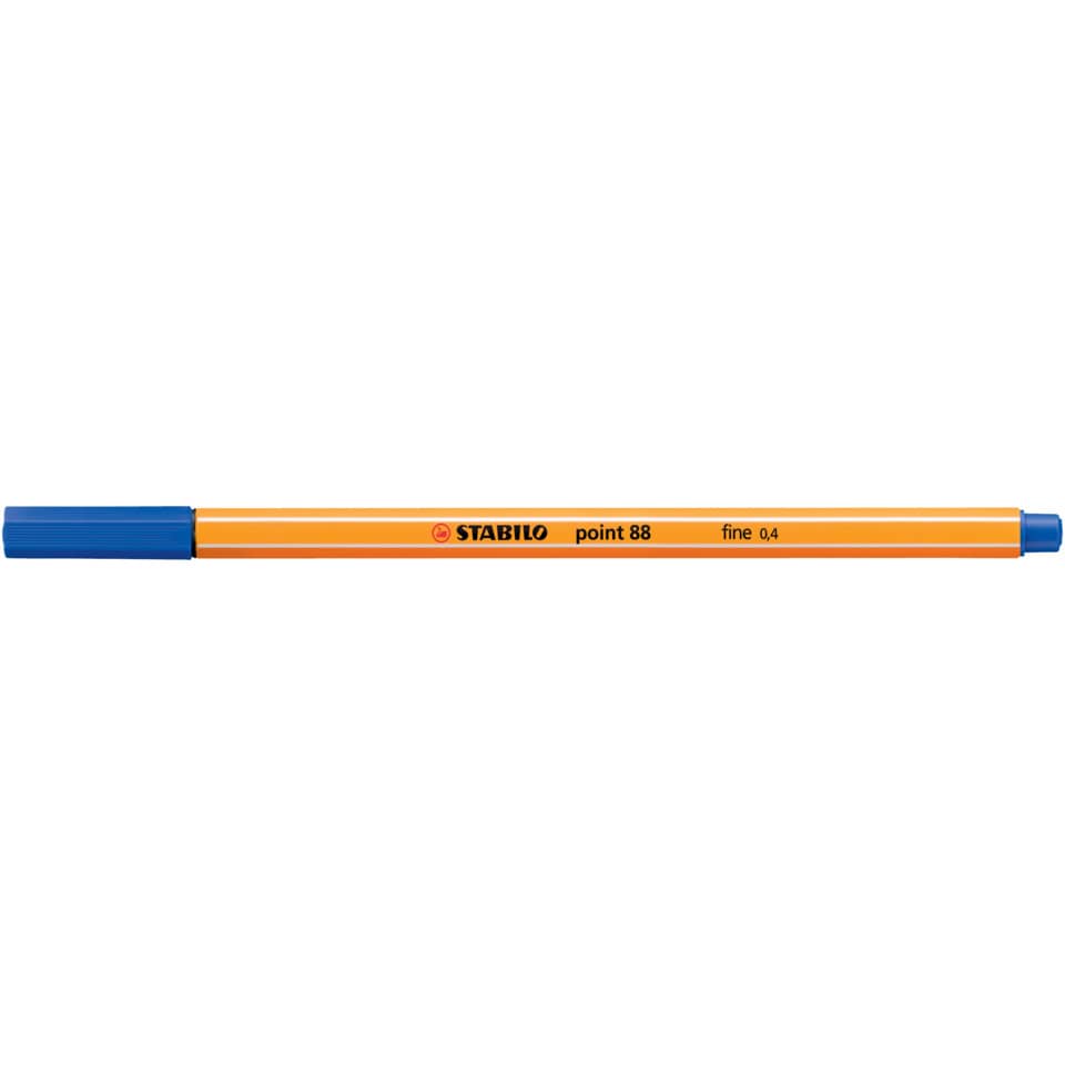 Fineliner Stabilo Point 88® 0,4 mm blu scuro - 88/41