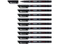 Penna Stabilo OHPen universal Medio (M) 1 mm nero 843/46