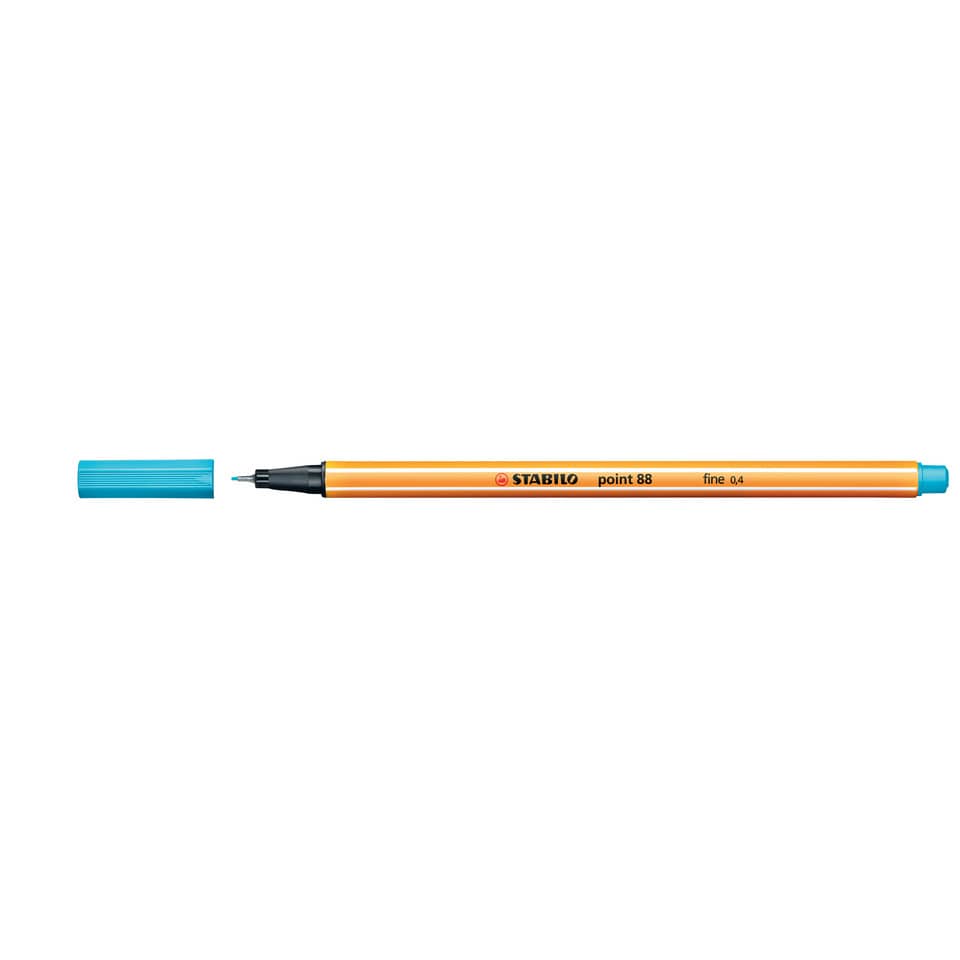 Fineliner Stabilo Point 88® 0,4 mm azzurro - 88/57