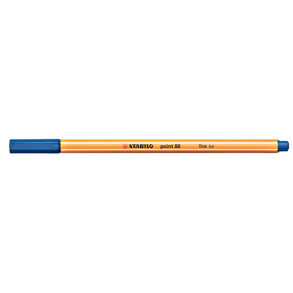 Fineliner Stabilo Point 88® 0,4 mm blu scuro - 88/41