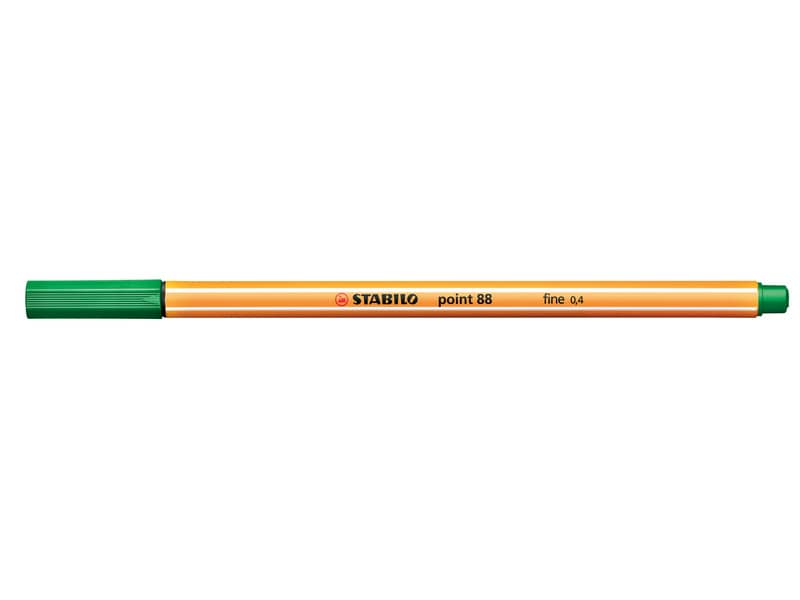 Fineliner Stabilo Point 88® 0,4 mm verde - 88/36