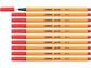 Fineliner Stabilo Point 88® 0,4 mm  rosso - 88/40