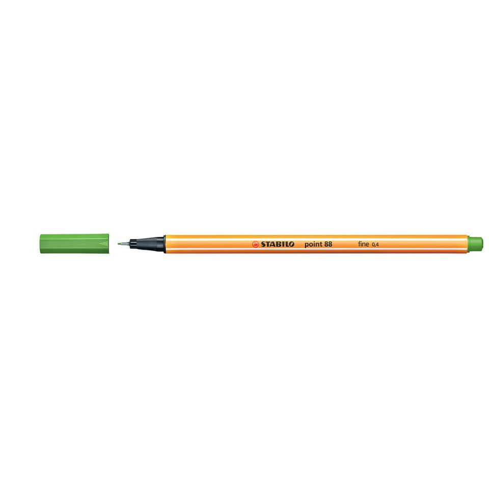Fineliner Stabilo Point 88® 0,4 mm  verde foglia - 88/43