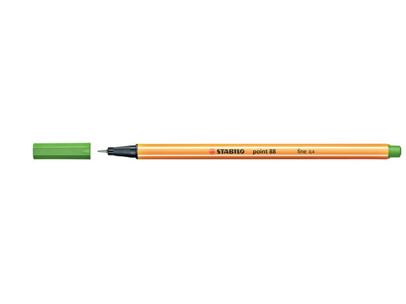 Fineliner Stabilo Point 88® 0,4 mm  verde foglia - 88/43