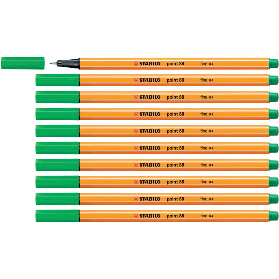 Fineliner Stabilo Point 88® 0,4 mm verde - 88/36