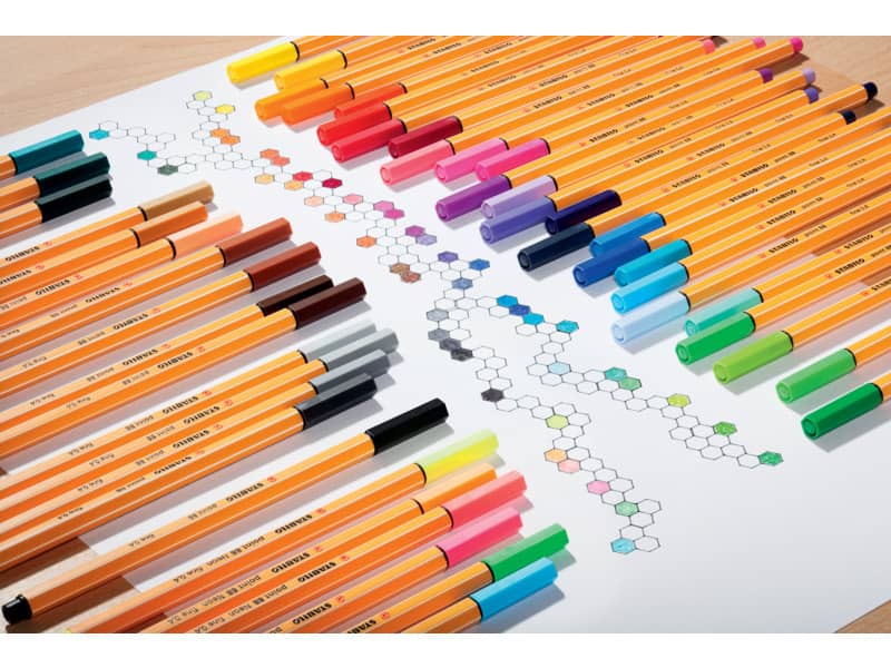 Fineliner Stabilo Point 88® 0,4 mm  blu oltremare - 88/32