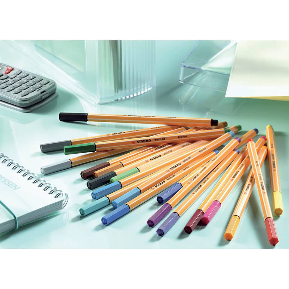 Fineliner Stabilo Point 88® 0,4 mm  verde foglia - 88/43