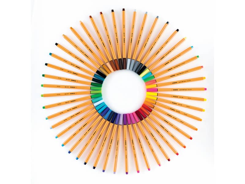 Fineliner Stabilo Point 88® 0,4 mm  nero - 88/46
