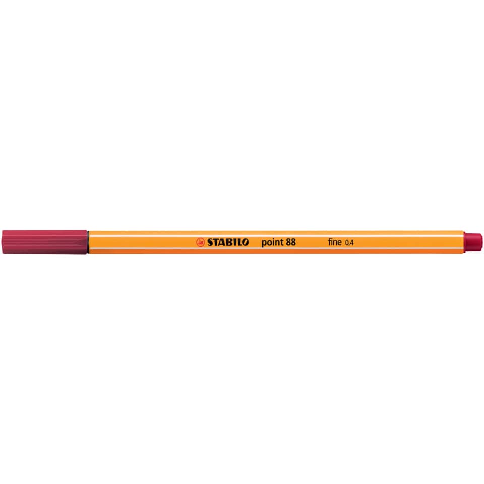 Fineliner Stabilo Point 88® 0,4 mm rosso cremisi - 88/50