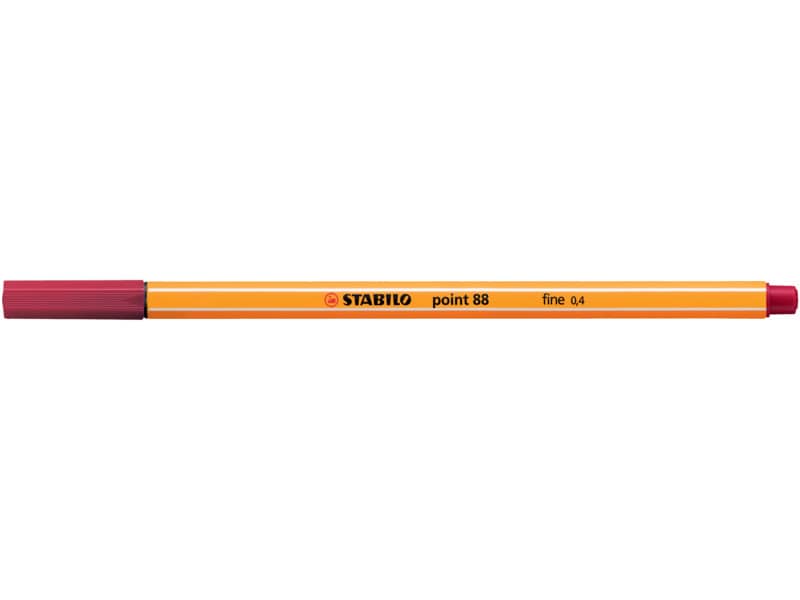 Fineliner Stabilo Point 88® 0,4 mm rosso cremisi - 88/50