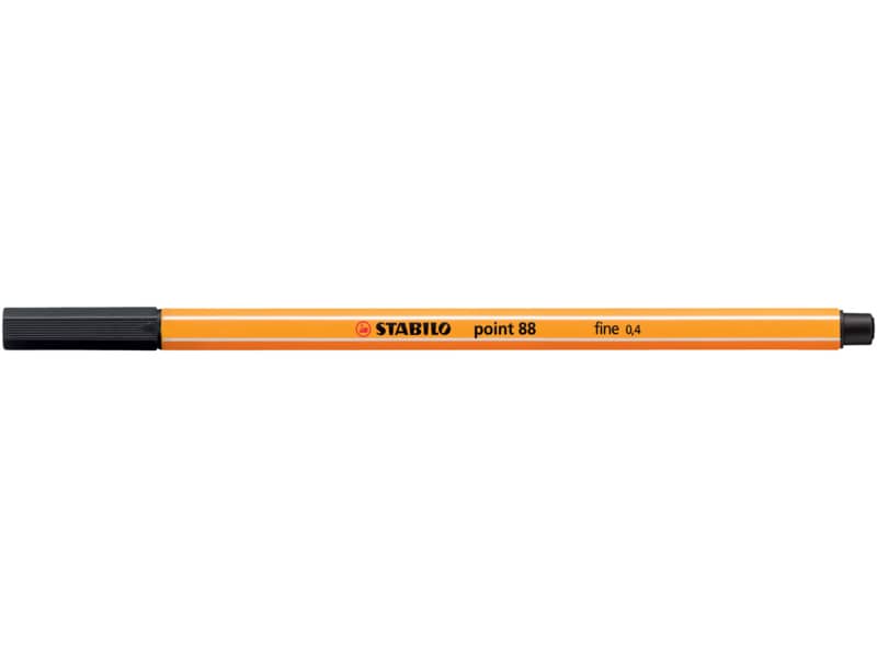 Fineliner Stabilo Point 88® 0,4 mm  nero - 88/46