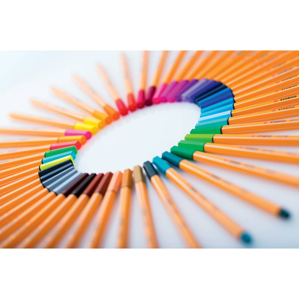 Fineliner Stabilo Point 88® 0,4 mm  nero - 88/46