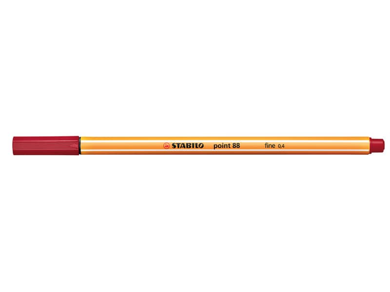 Fineliner Stabilo Point 88® 0,4 mm rosso cremisi - 88/50