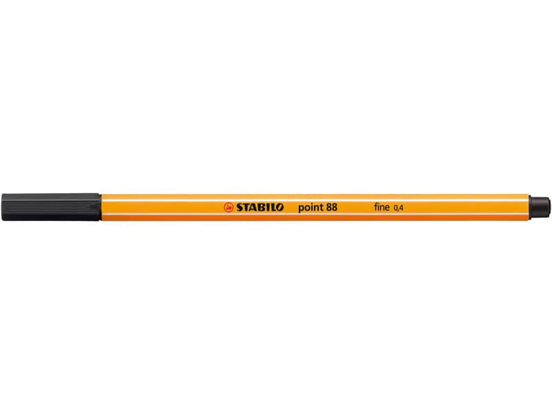 Fineliner Stabilo Point 88® 0,4 mm  nero - 88/46