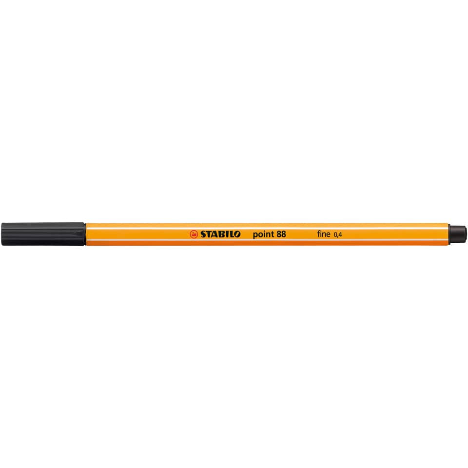 Fineliner Stabilo Point 88® 0,4 mm  nero - 88/46