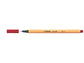 Fineliner Stabilo Point 88® 0,4 mm rosso cremisi - 88/50