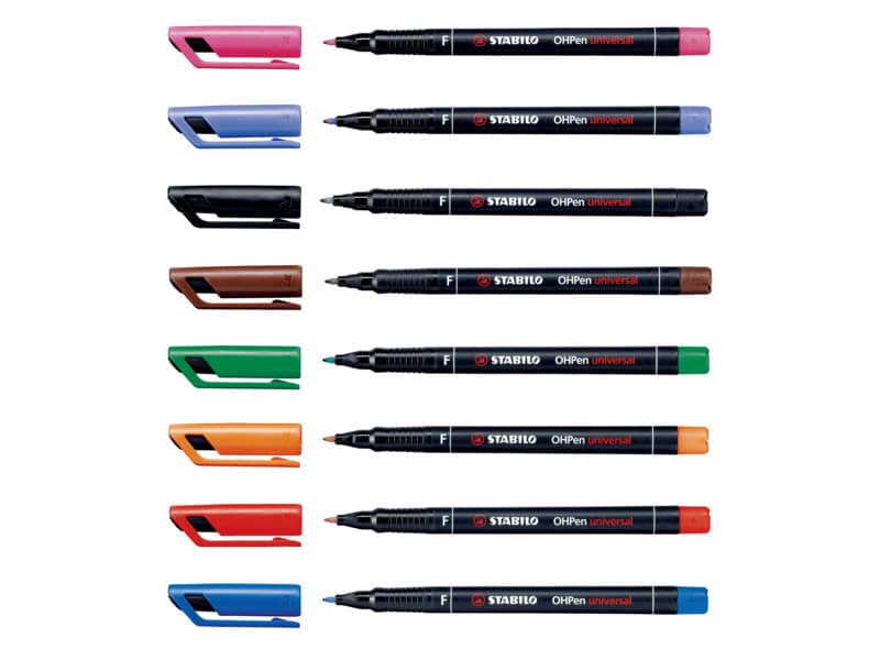 Penna Stabilo OHPen universal Fine (F) 0,7 mm verde 842/36