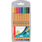 Fineliner Stabilo Point 88 assortiti  astuccio da 10 - 8810