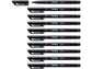 Penna Stabilo OHPen universal Fine (F) 0,7 mm nero 842/46