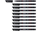 Penna Stabilo OHPen universal Superfine (S) 0,4 mm nero 841/46