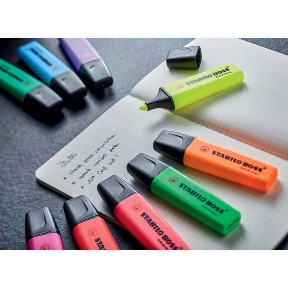 Evidenziatore Stabilo Boss Original 2-5 mm blu 70/31
