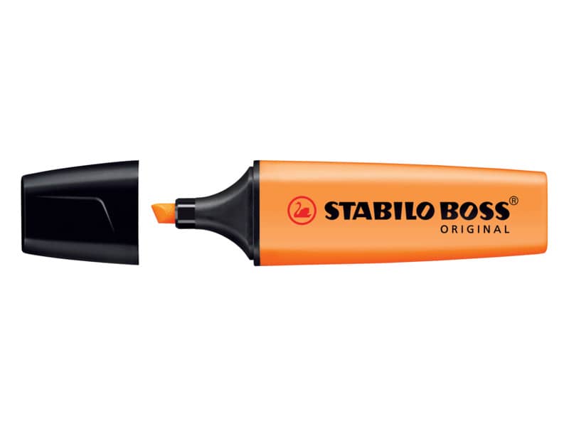 Evidenziatore Stabilo Boss Original 2-5 mm arancione 70/54