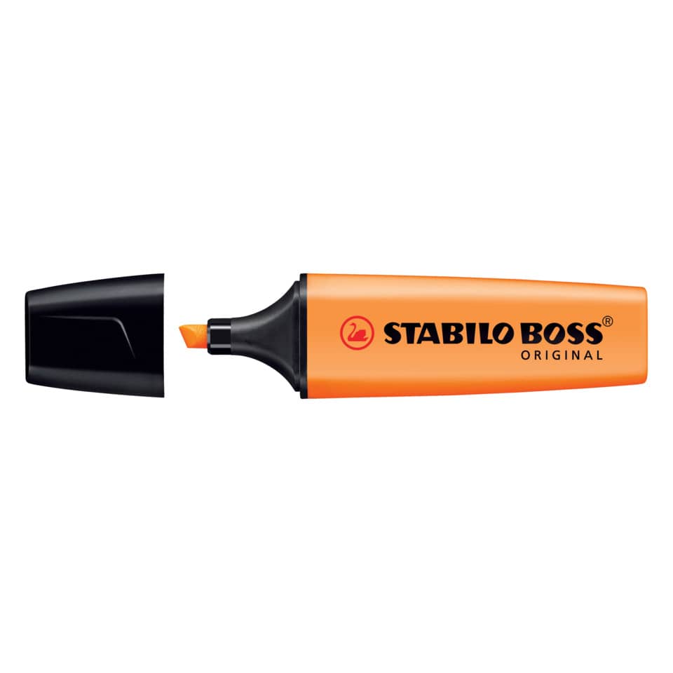 Evidenziatore Stabilo Boss Original 2-5 mm arancione 70/54