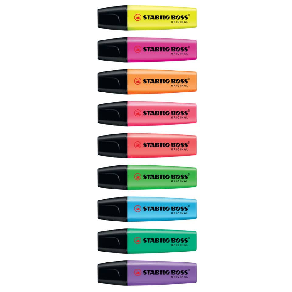 Evidenziatore Stabilo Boss Original 2-5 mm arancione 70/54
