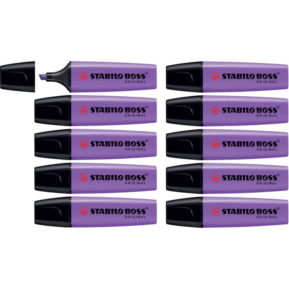 Evidenziatore Stabilo Boss Original 2-5 mm lavanda 70/55