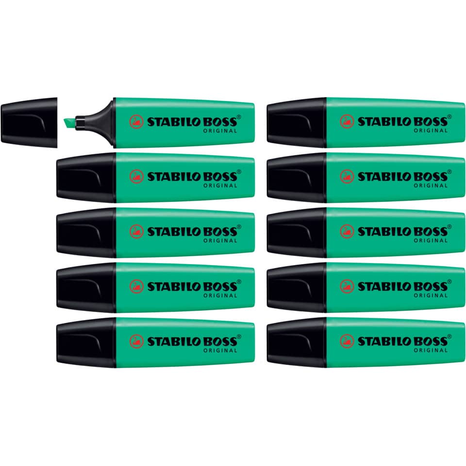 Evidenziatore Stabilo Boss Original 2-5 mm turchese 70/51