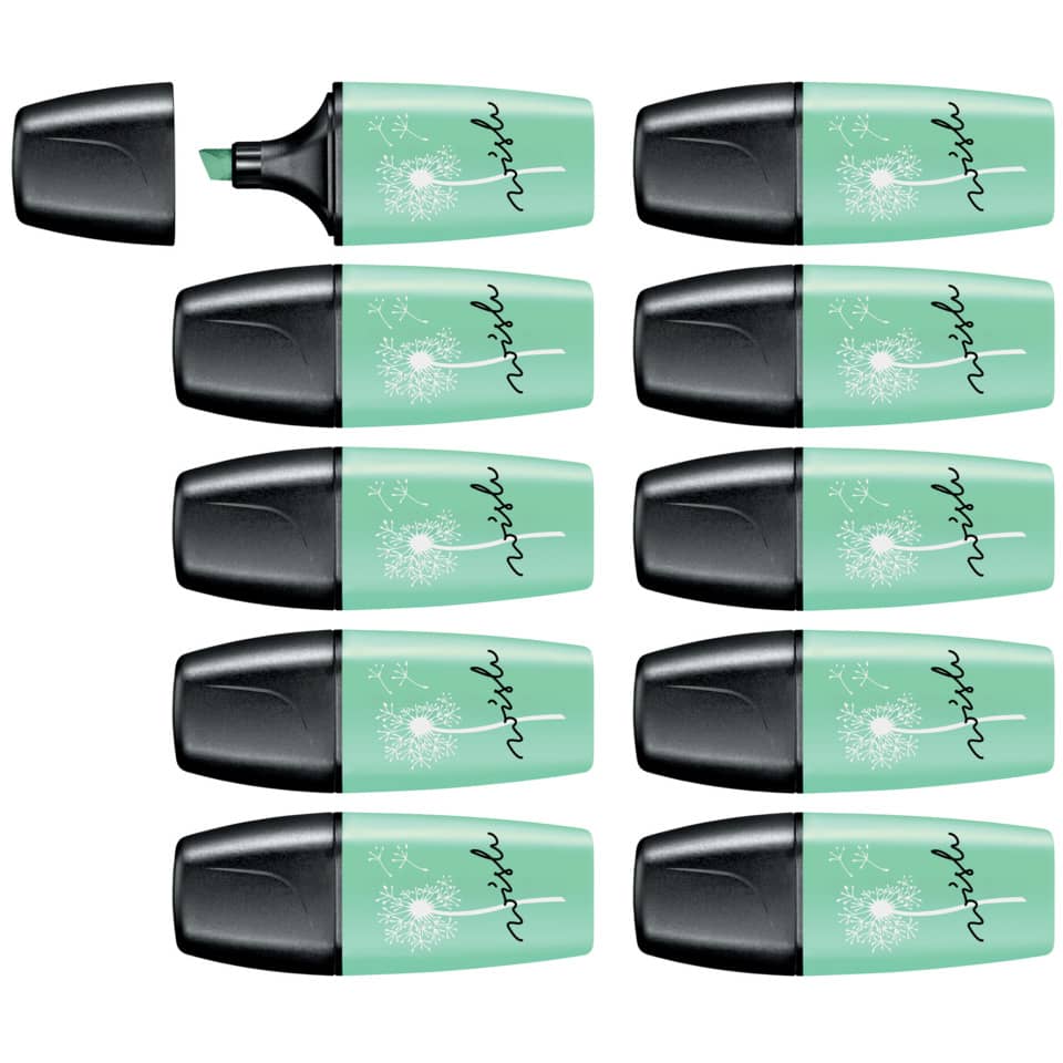 Evidenziatore Stabilo BOSS MINI Pastellove 2-5 mm verde menta 07/116-7