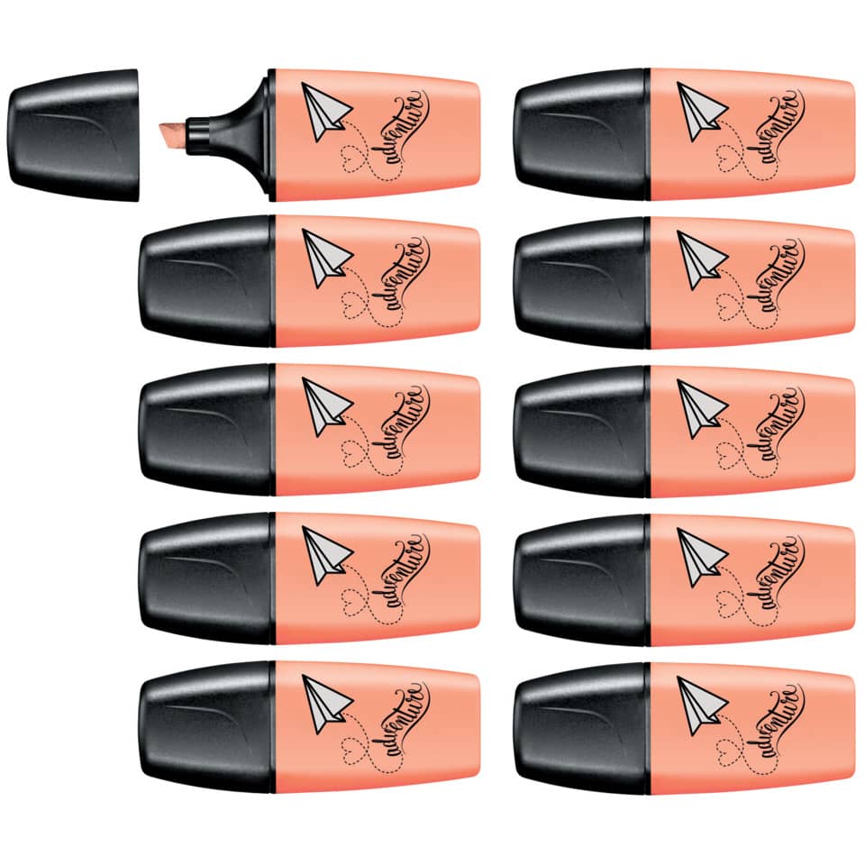 Evidenziatore Stabilo BOSS MINI Pastellove 2-5 mm rosa pesca 07/126-7