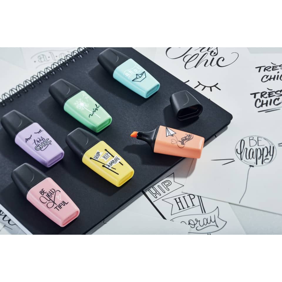 Evidenziatore Stabilo BOSS MINI Pastellove 2-5 mm carta da zucchero 07/113-7