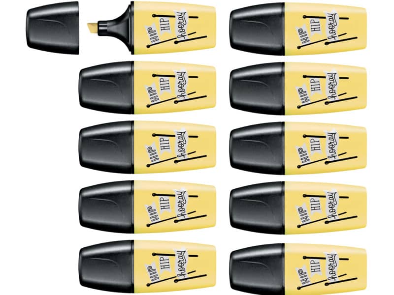 Evidenziatore Stabilo BOSS MINI Pastellove giallo banana 07/144-7