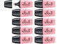 Evidenziatore Stabilo BOSS MINI Pastellove 2-5 mm rosa antico 07/129-7