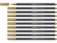 Pennarelli Stabilo Pen 68 metallic 1 mm  oro - 68/810