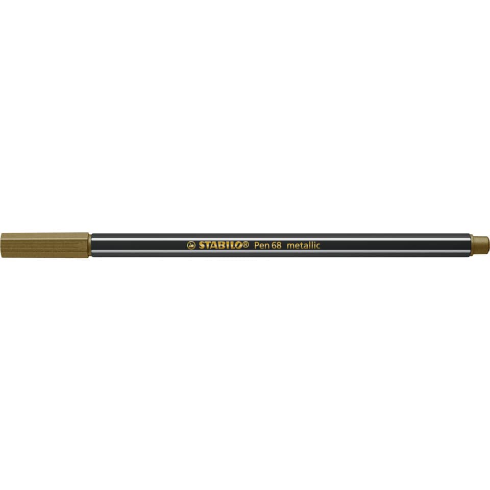 Pennarelli Stabilo Pen 68 metallic 1 mm  oro - 68/810