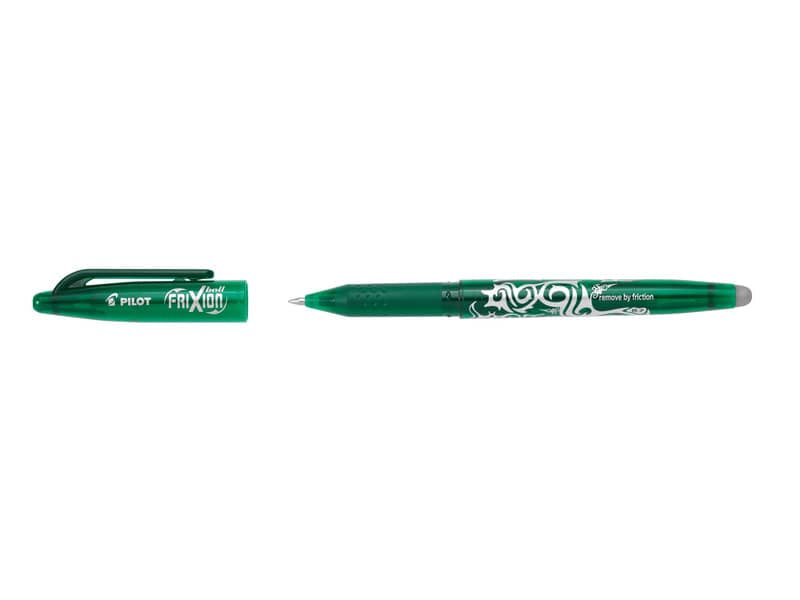 Penna a sfera cancellabile Pilot Frixion Ball punta 0,7 mm verde 006663