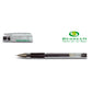 Roller gel ricaricabile Pilot G-TECH C 4 Begreen punta 0,4 mm nero 040030
