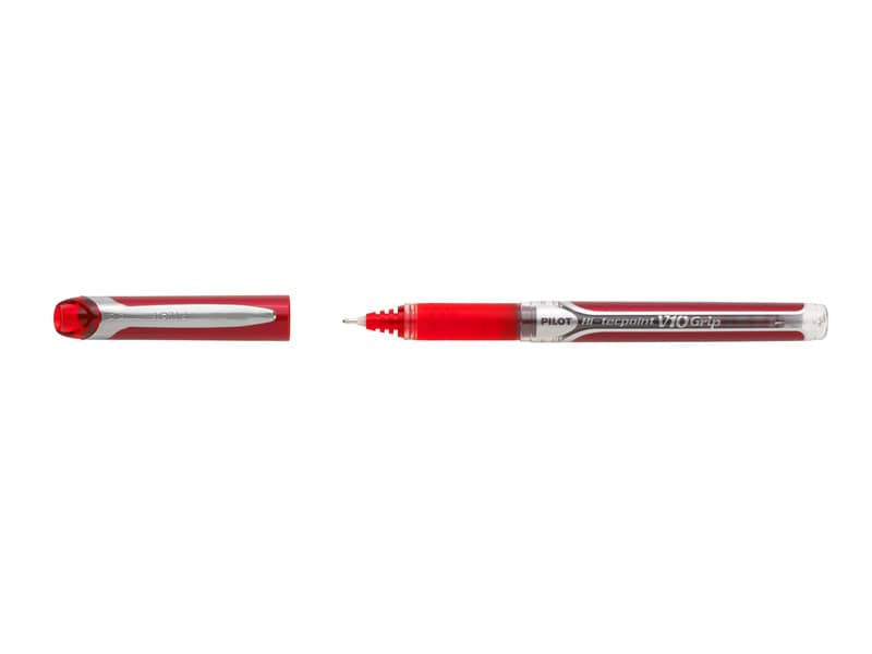Roller a inchiostro liquido Pilot HI-TECPOINT V10 grip 1 mm rosso 006747
