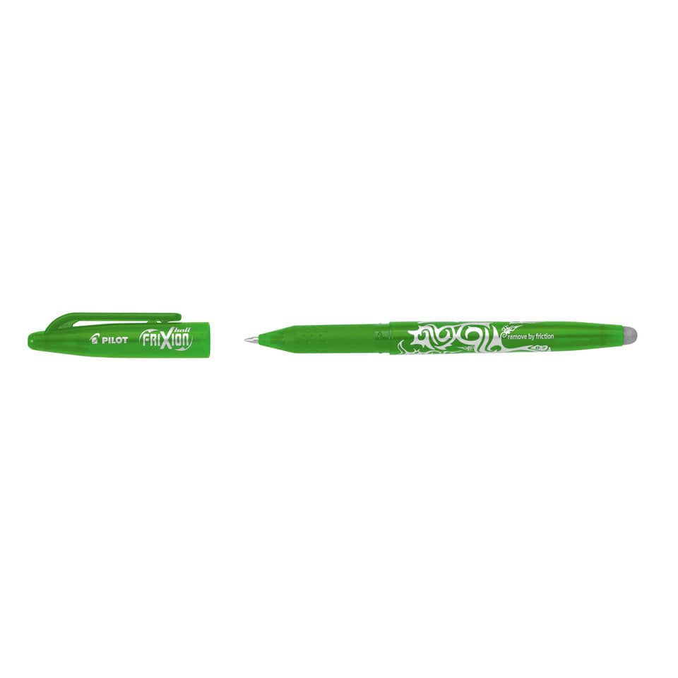 Penna a sfera cancellabile Pilot Frixion Ball punta 0,7 mm verde chiaro 006606