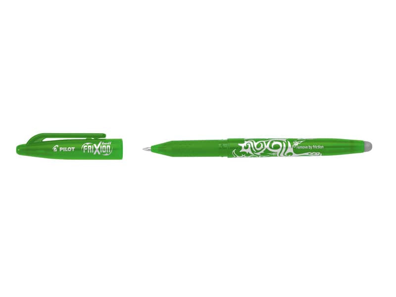 Penna a sfera cancellabile Pilot Frixion Ball punta 0,7 mm verde chiaro 006606