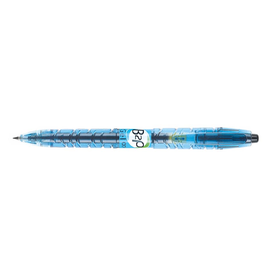 Penna roller gel a scatto Pilot B2P Begreen punta media 0,7 mm nero 040180