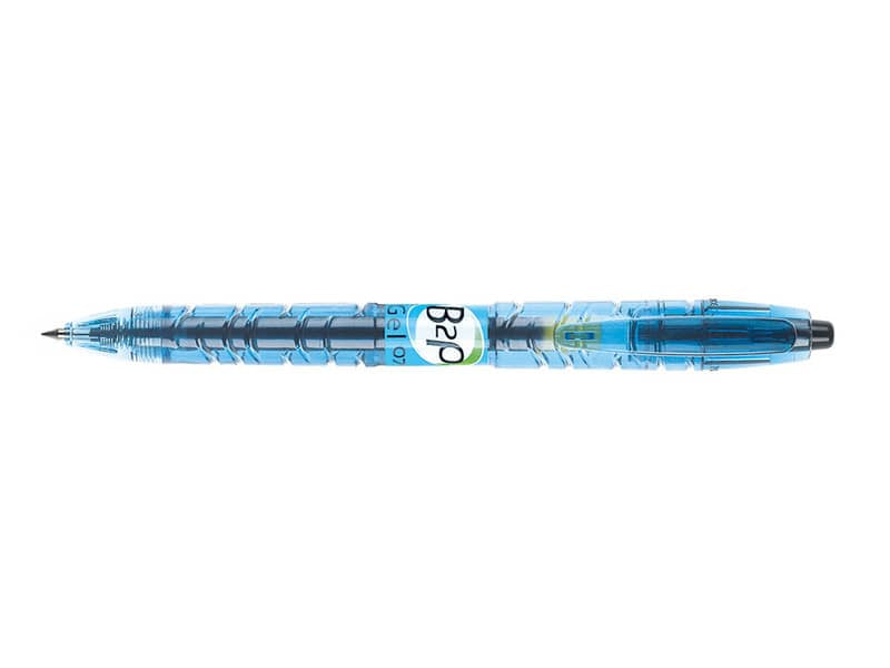 Penna roller gel a scatto Pilot B2P Begreen punta media 0,7 mm nero 040180